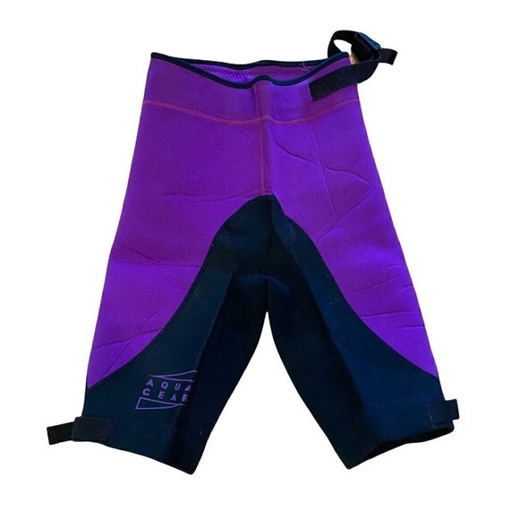 Vintage Nike Aqua Gear Surfing Shorts Wet Suit Bottom Neoprene Medium Colorblock - Picture 1 of 10